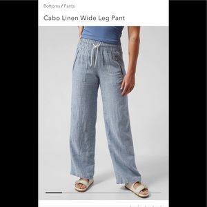 NWOT Cabo Linen Pants